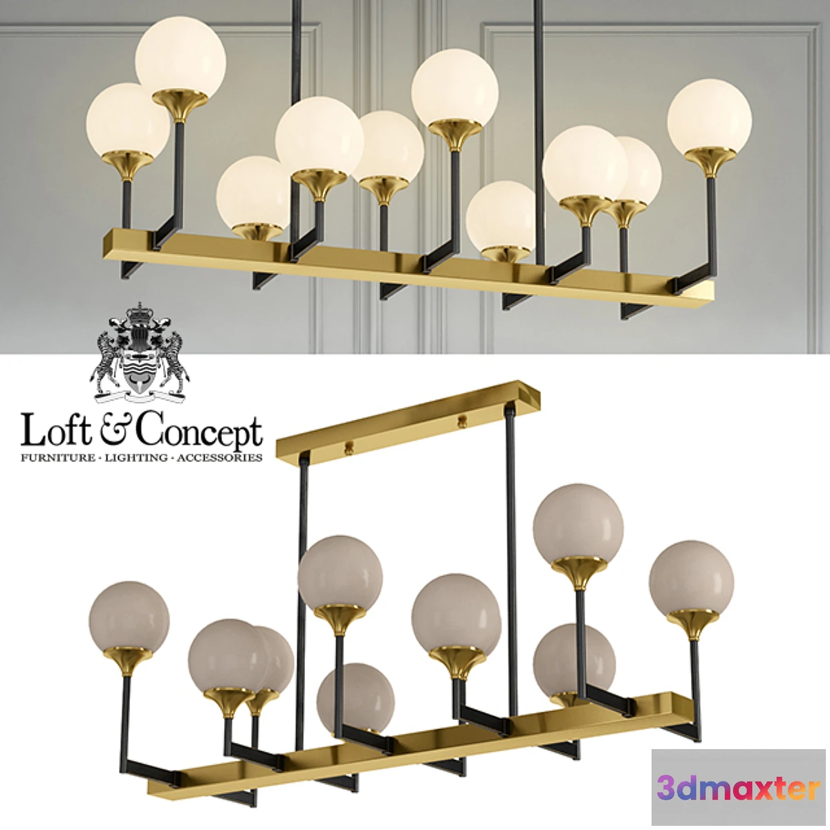 901790 - Chandelier Ball Valley Chandelier 10 - No.3