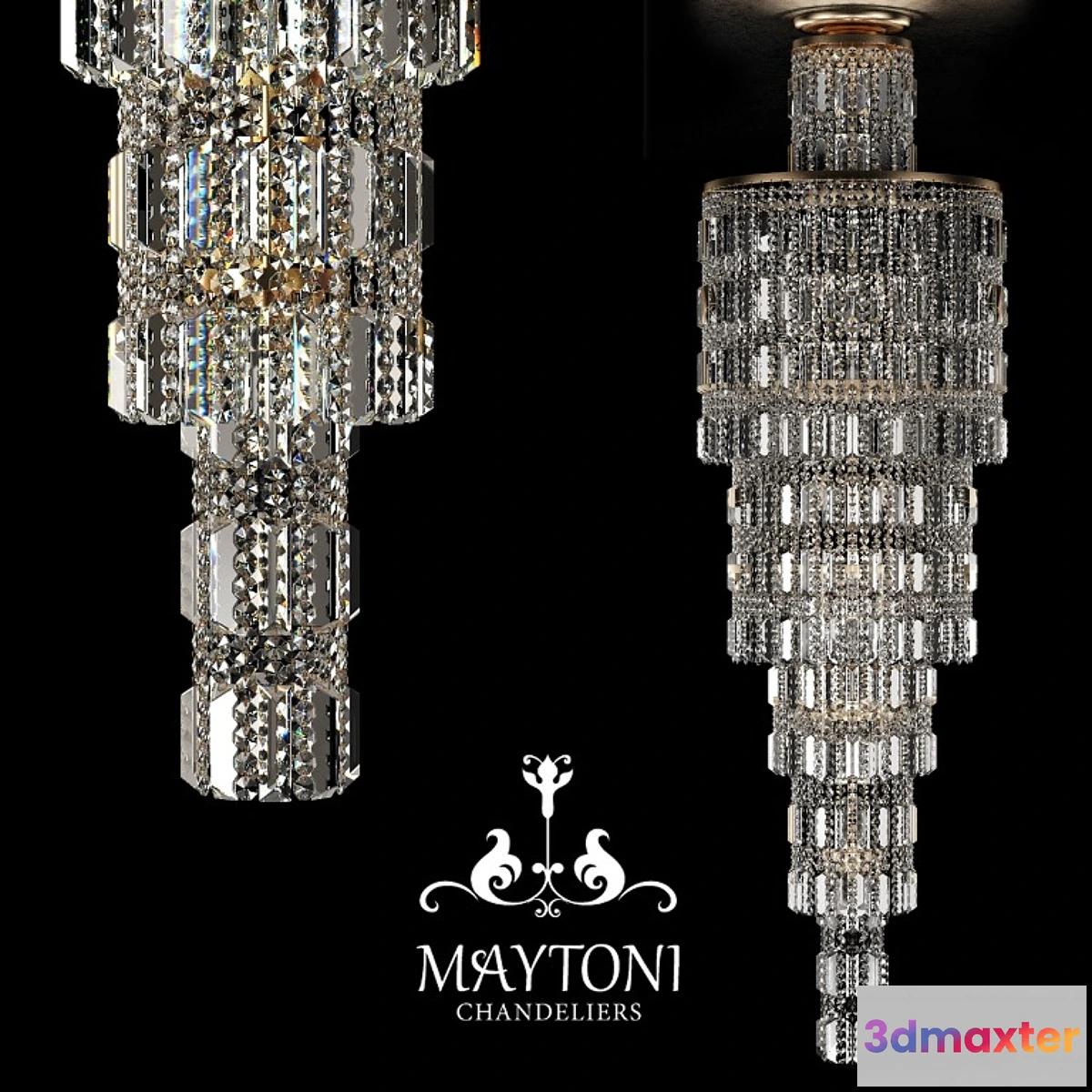 901852 - Chandelier Maytoni DIA003-PT50-G - No.2