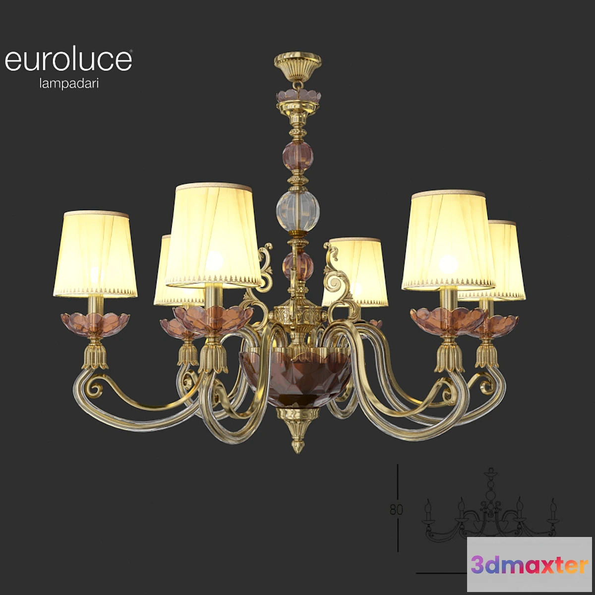 901936 - Euroluce Lampadaryi Lyra Shade L6 - No.2