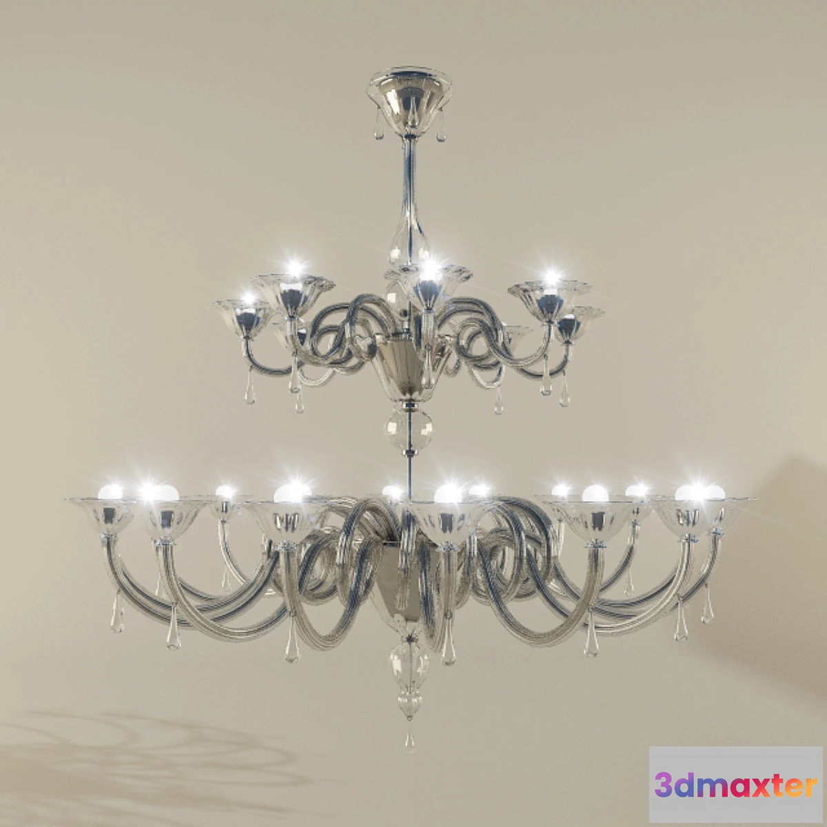 901954 - Chandelier Sylcom 1380_16 + 8