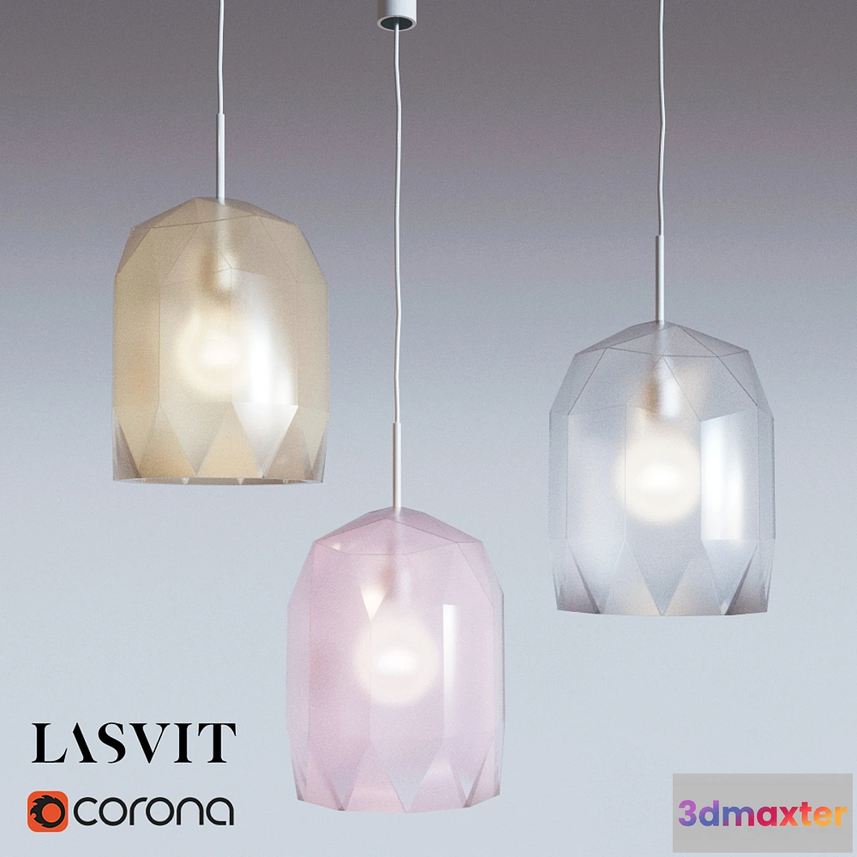 901966 - Lamps suspended Lasvit POLIGON