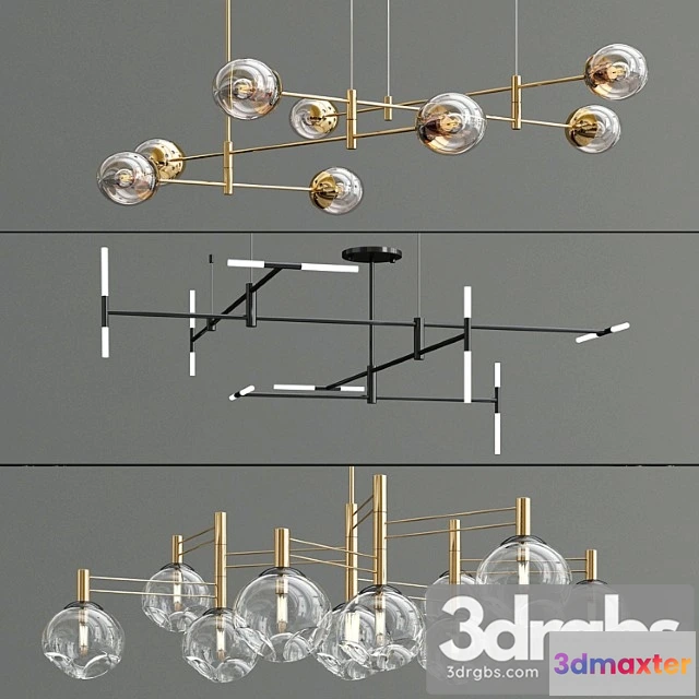 984534 - Altona Temper Gap Chandeliers Collection
