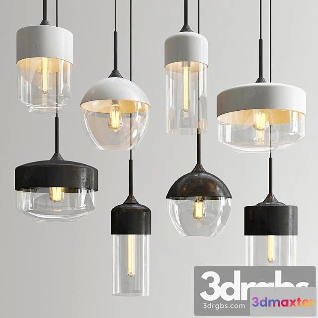 984536 - Amber pendant lights