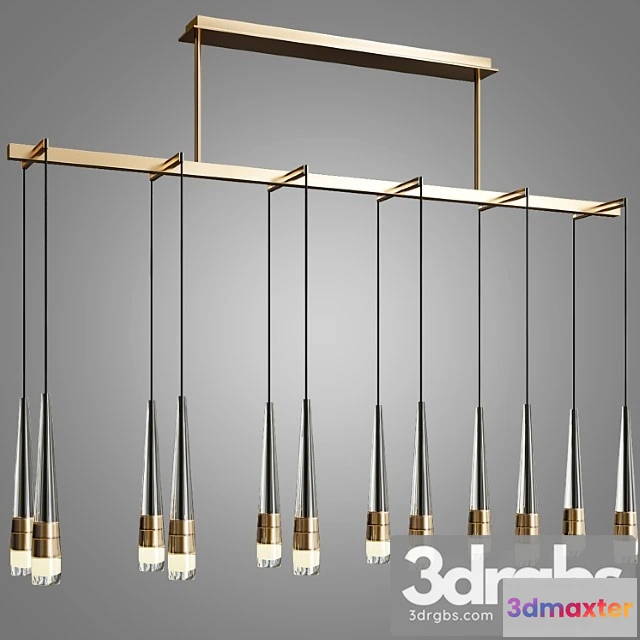 984586 - Apollinaire Linear Chandelier 2