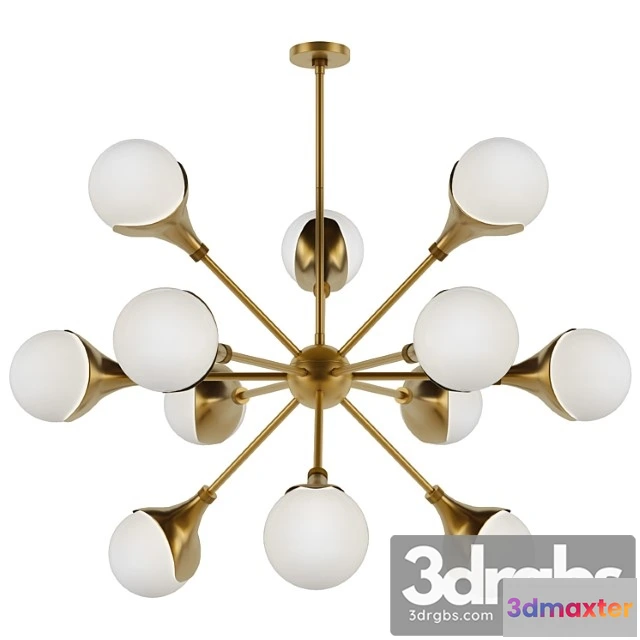 984728 - Arteriors home augustus antique brass