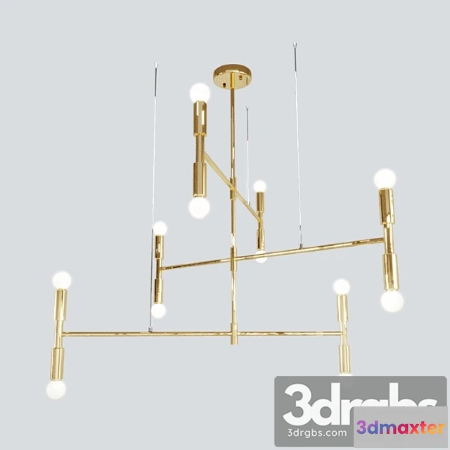 984780 - Atomium Chandelier