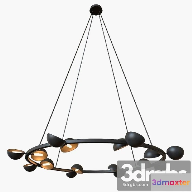 984804 - Avion Round 16 Lights Chandelier