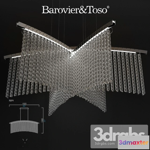 984900 - Barovier Lamp  Toso Palmyra