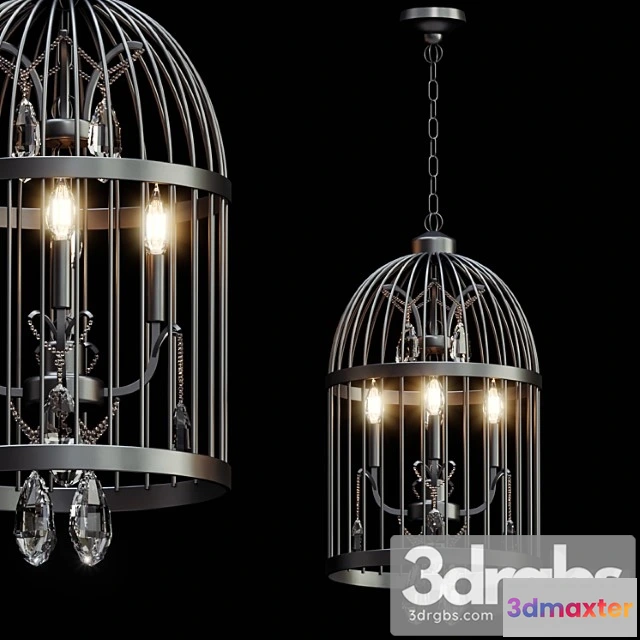 984922 - Beautiful bird cage chandelier