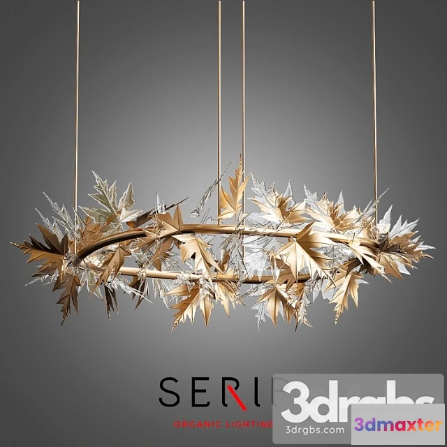 984996 - Bijout Oval Chandelier By Serip Lighting