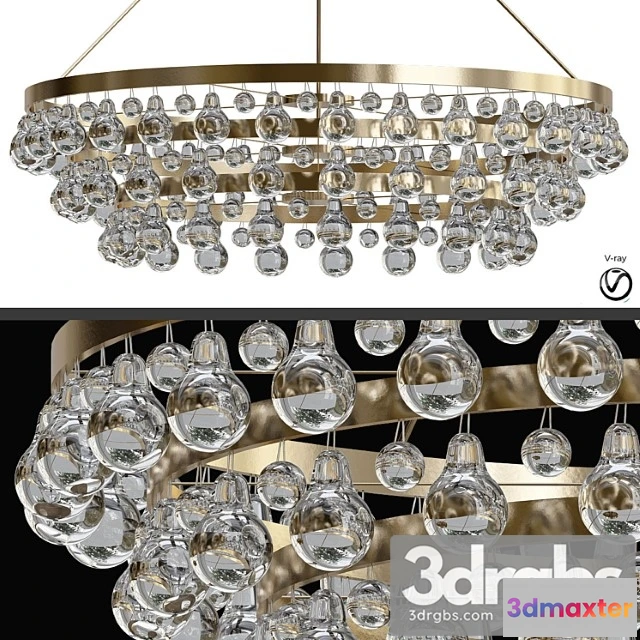 985012 - Bling Large Chandelier by Robert Abbey