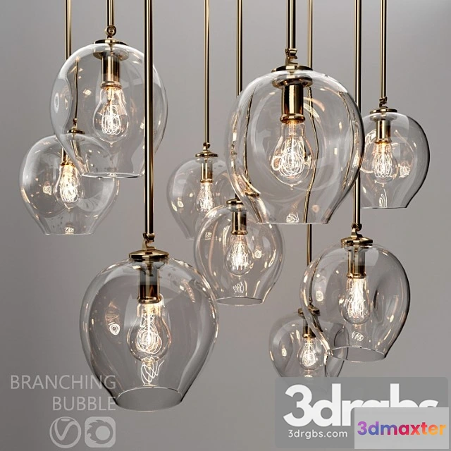 985094 - Branching Bubble 1 Lamp 5