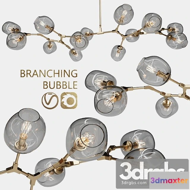 985098 - Branching Bubble 13 Lamps