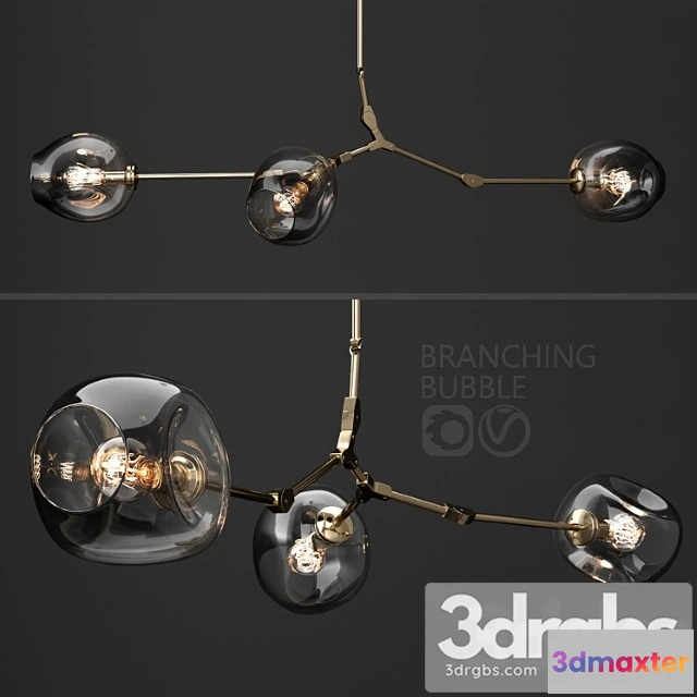 985102 - Branching Bubble 3 Lamps 8
