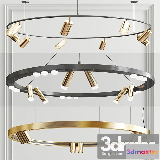 985130 - Brand odeon superloop chandelier - 3 type