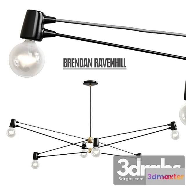 985160 - Brendan Ravenhill Cord Chandelier 1