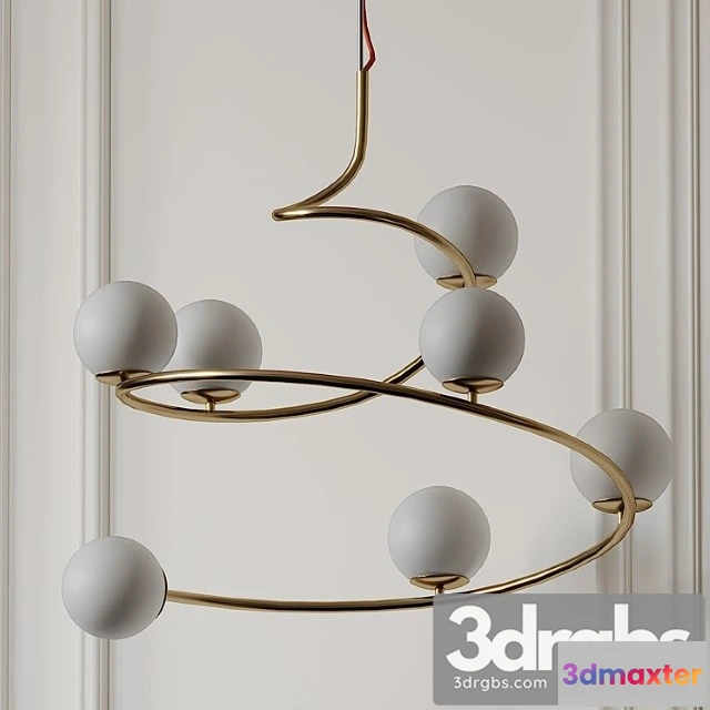 985322 - Carcase curl pendant lamp
