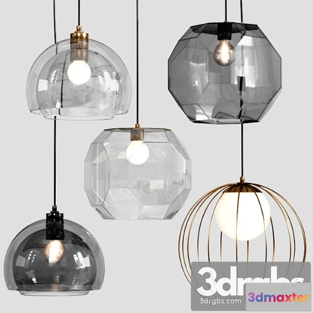 985392 - Cb2 pendant light set