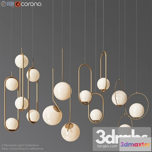 985424 - Ceiling Light Collection 3 4 Type