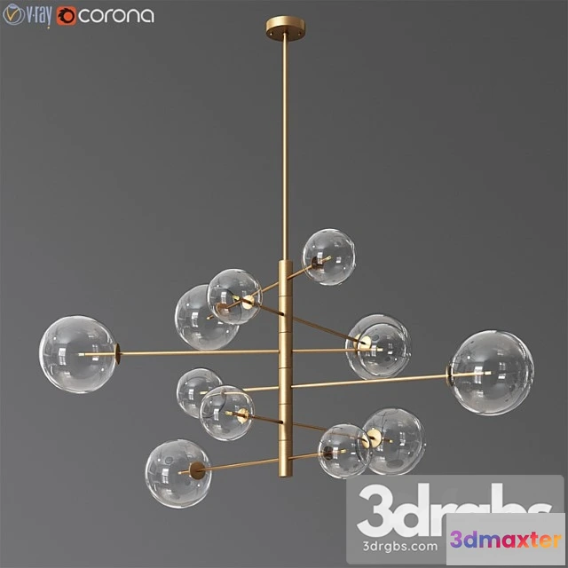 985518 - Chandelier Argento S Eichholtz