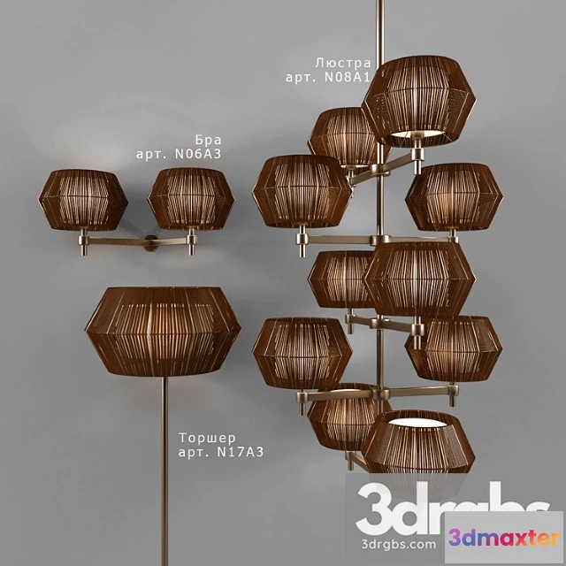 985638 - Chandelier Floor Lamp and Sconce