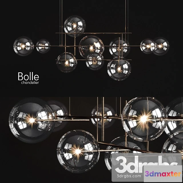 985652 - Chandelier gallotti & radice bolle horizontal