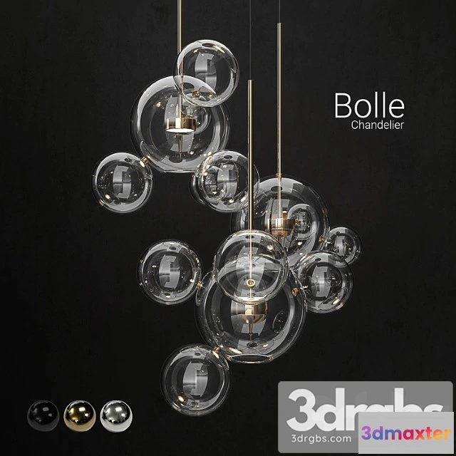 985666 - Chandelier giopato & coombes bolle14 lights 2