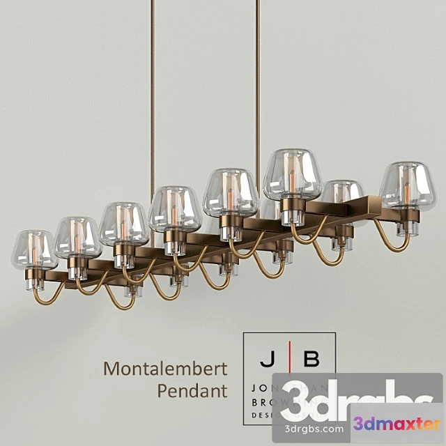 985692 - Chandelier I Bra Jonathan Browning Montalembert