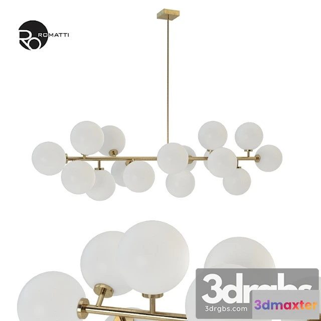 985704 - Chandelier inflora 16 plafonds