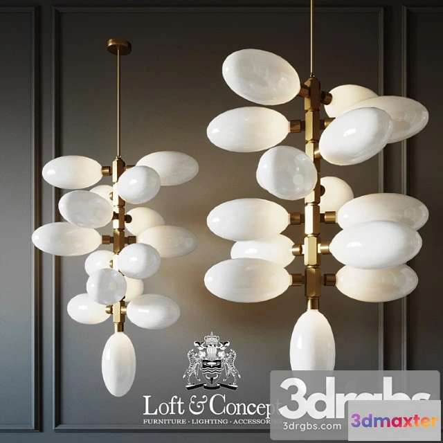 985718 - Chandelier kingdom column 15 designed 3