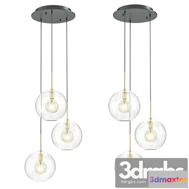 986030 - Chandelier tango 3 light 112633 eichholtz