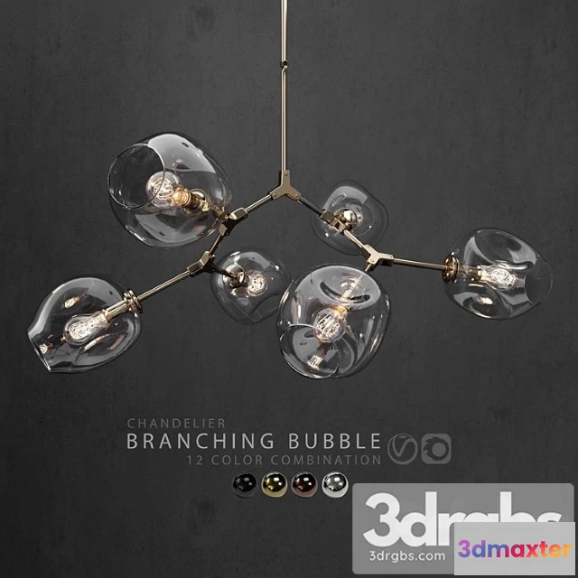 986246 - Collection branching bubble 6 lamps