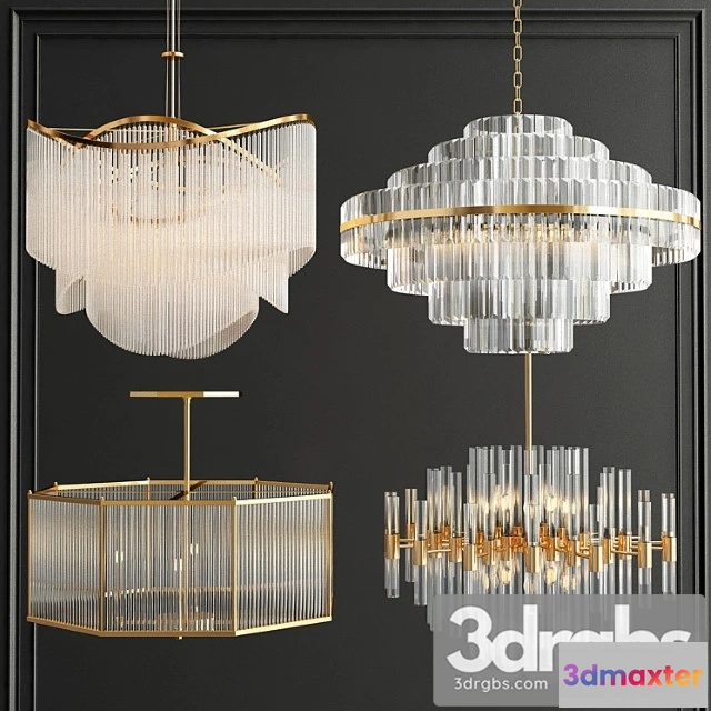 986256 - Collection of crystal chandelier