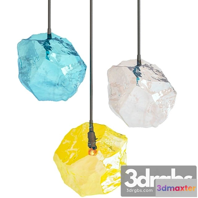986294 - Color Ice Cube Pendant 1