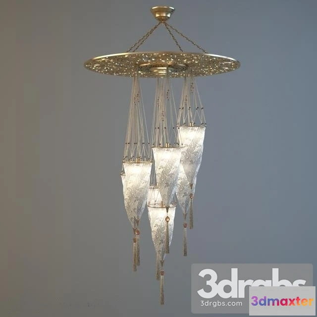 986364 - Corfu Opal Crown 7 Lights