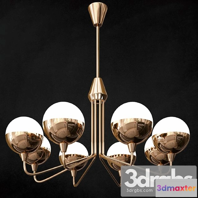 986424 - Cristol Tiered Chandelier