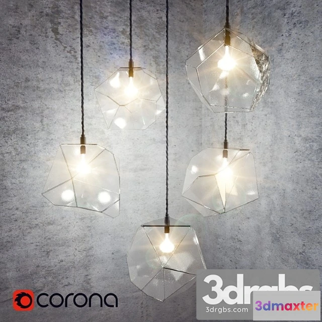 986480 - Crystal Pendant Lights