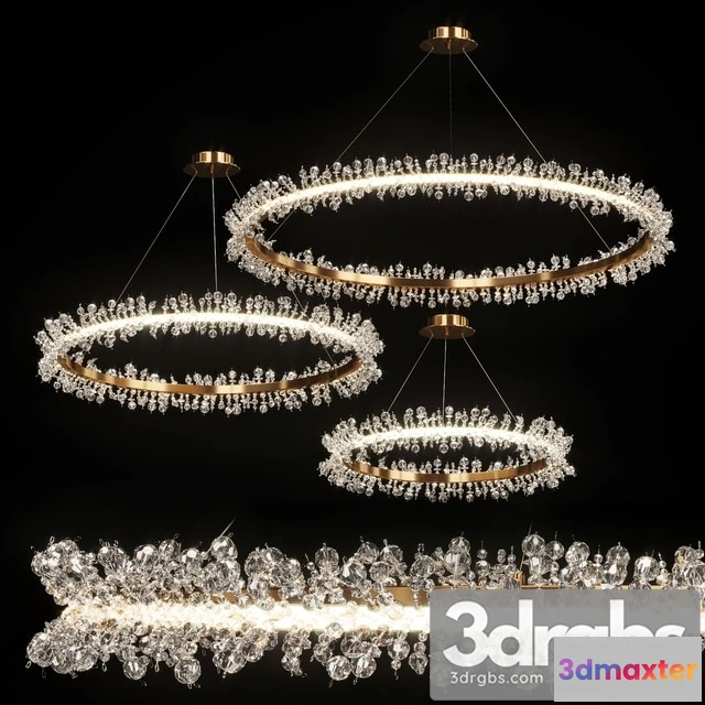 986484 - Crystal Ring Chandelier THERA