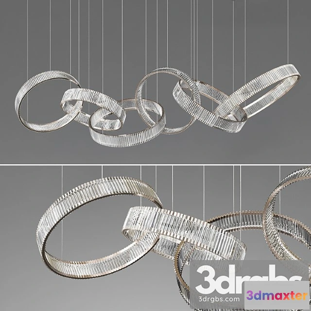 986486 - Crystal ring chandelier