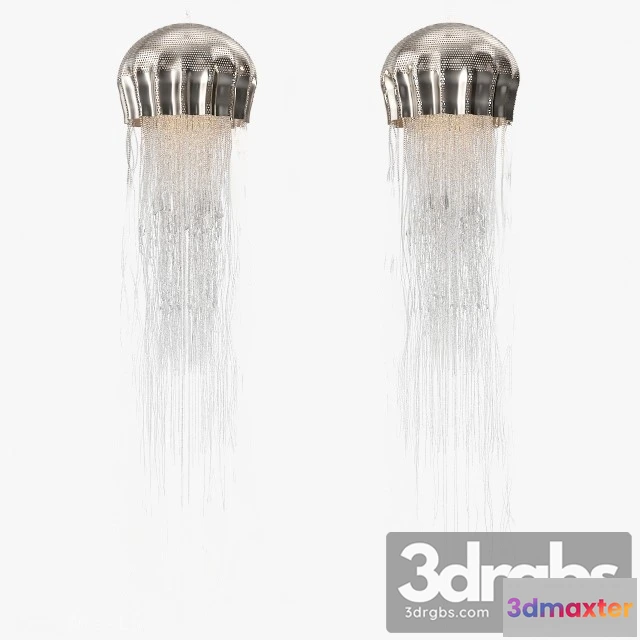 986508 - Currey Company Medusa Pendant Large