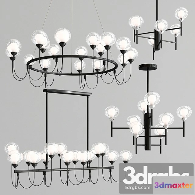 986618 - Demarkt chandelier bremen collection light