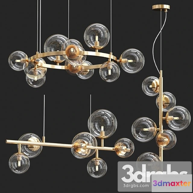 986624 - Designer Ring Chandelier Iona Сhandelier Gold