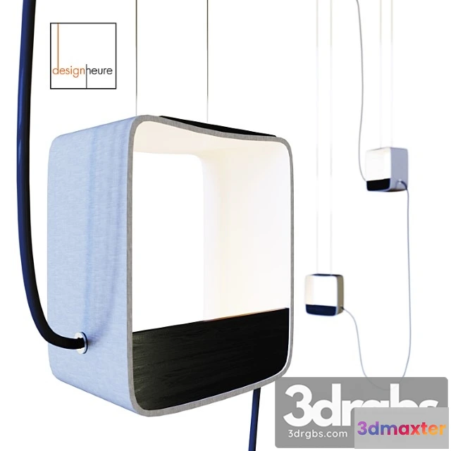 986628 - Designheure 2 Petit Carre Eau De Lumiere