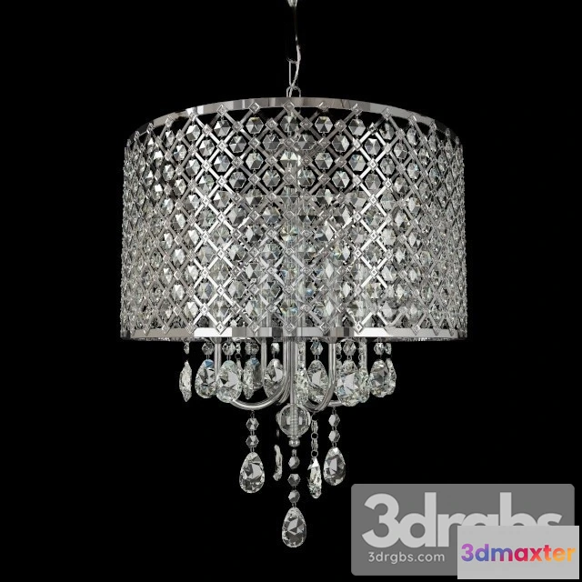 986642 - Diana 4 Light Drum Chandelier