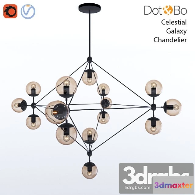 986682 - Dot Bo Celestial Galaxy Chandelier 2