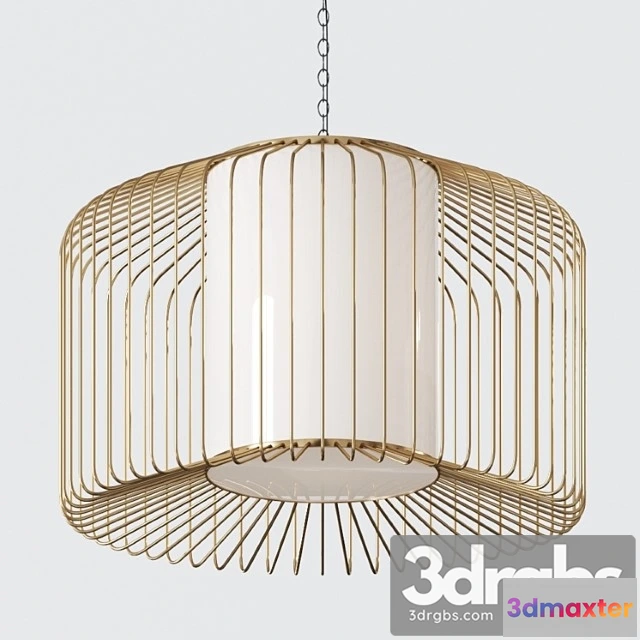 986684 - Dragonfly Bi Tsprn Homoood Pendant Lamp