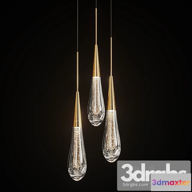 986702 - Drop shaped pendant lamp fial