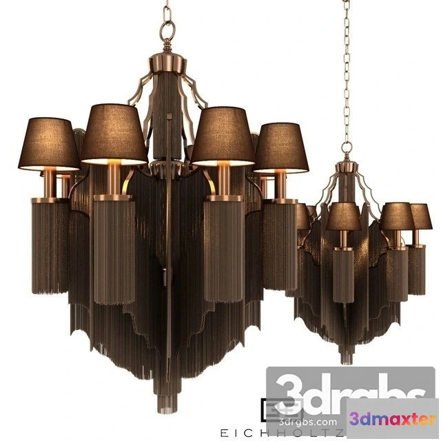 986820 - Eichholtz Chandelier Fringe L