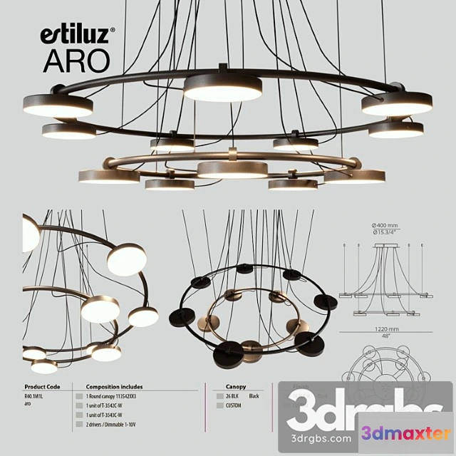 986940 - Estiluz aro 3542 + 3543