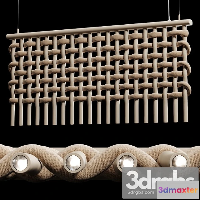 987258 - Flexxica Blanket Acoustic Pendant Light